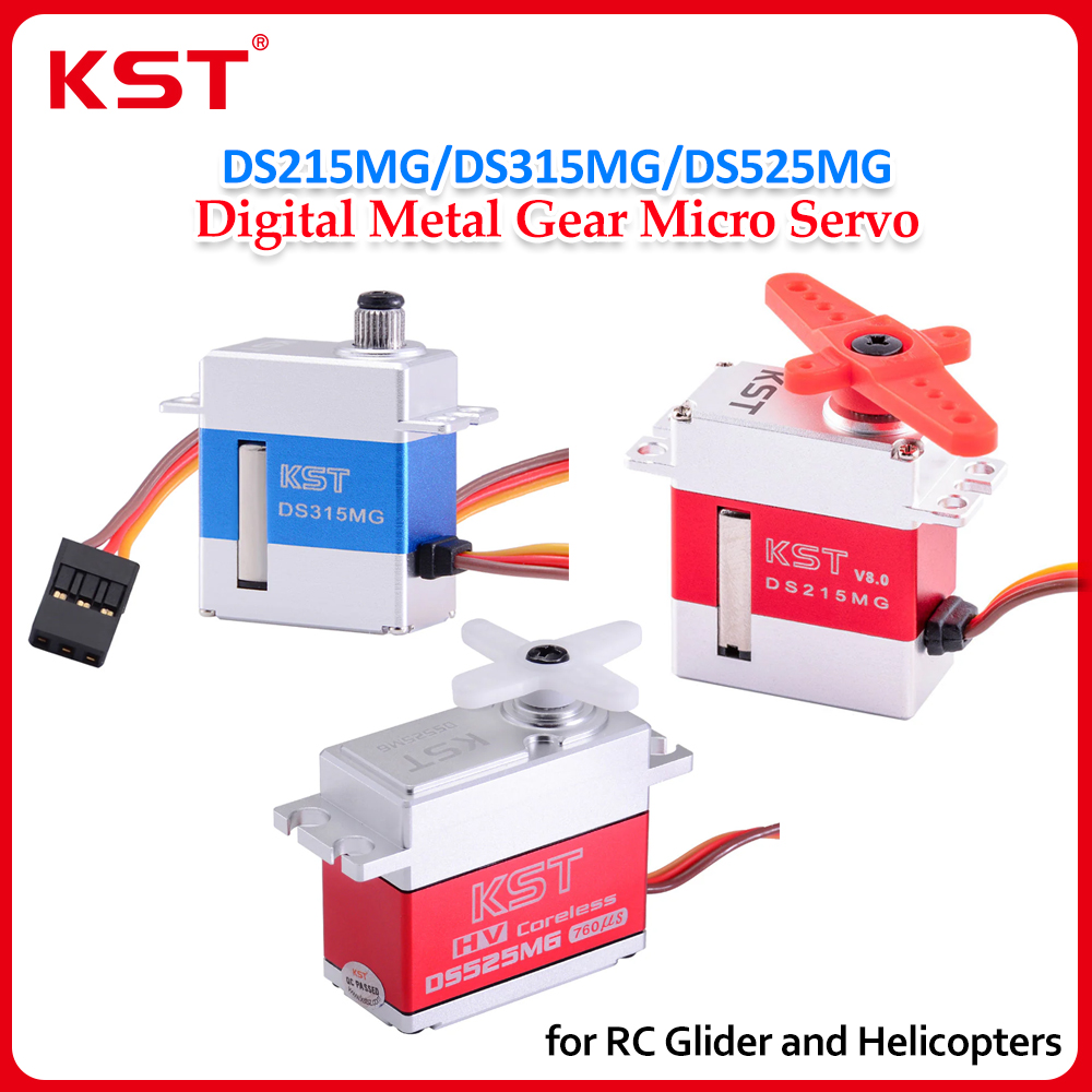 Rc Helicopter Parts - KST DS215MG/DS315MG /DS525MG V8.0 Micro Servo