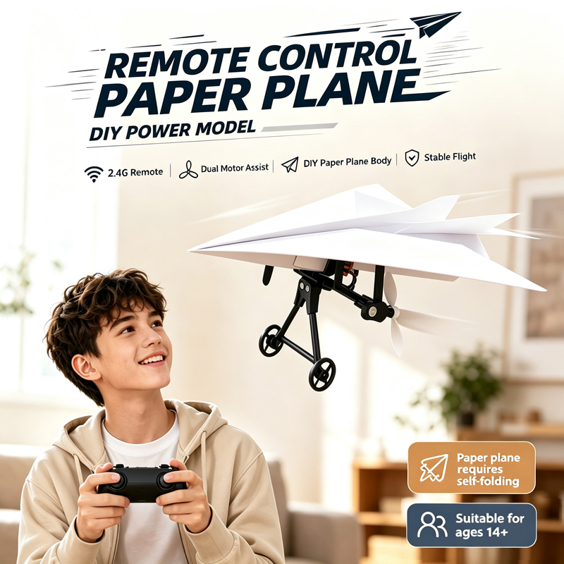 Avion en papier RC, kit d'avio - Rc Helicopter Remote Control avis et prix