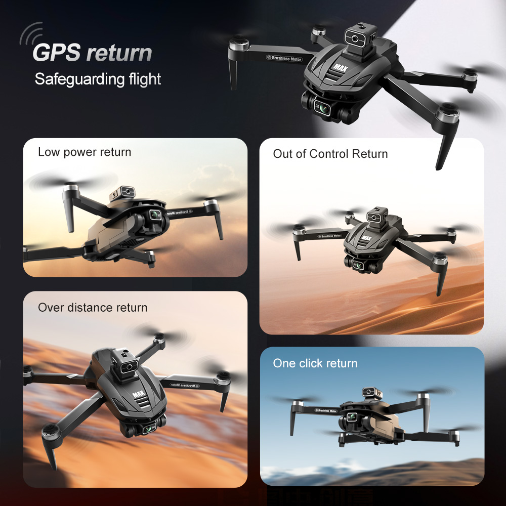 V168 PRO Max GPS Drone 8K prof - Rc Helicopter Charger avis et prix
