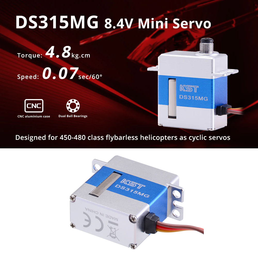 KST DS215MG/DS315MG /DS525MG V - Rc Helicopter Parts avis et prix