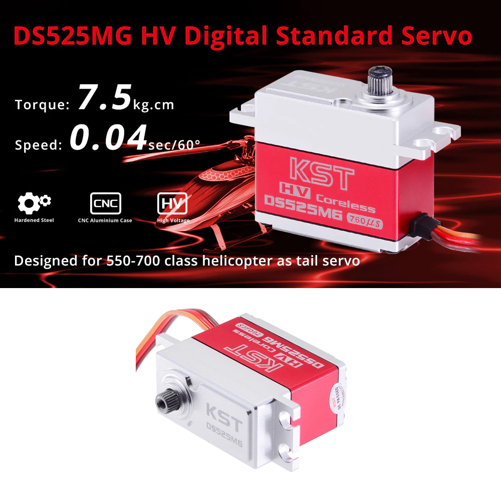 KST DS215MG/DS315MG /DS525MG V - Rc Helicopter Parts avis et prix