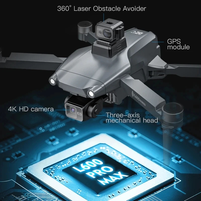 Drone GPS professionnel L600 P - Rc Helicopter Electric avis et prix