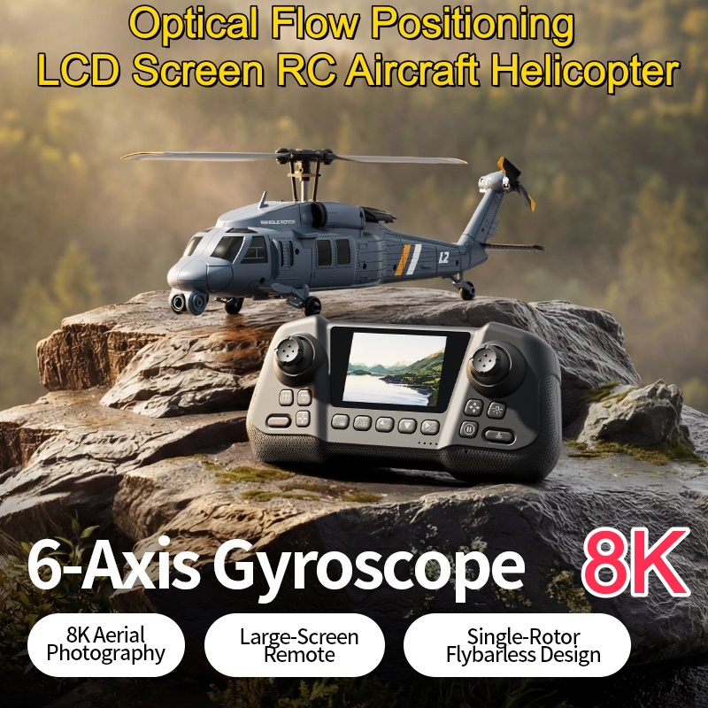 Hélicoptère RC 8K Flybarless à - Rc Helicopter Gyro avis et prix