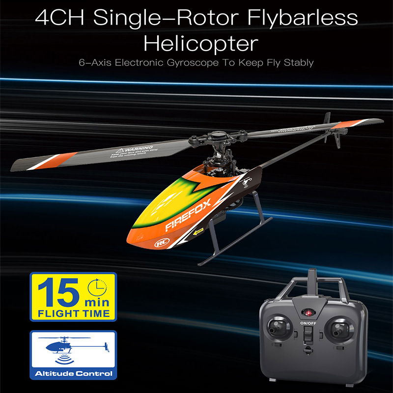 Hélicoptère RC monorotor sans  - Rc Helicopter Single Rotor avis et prix