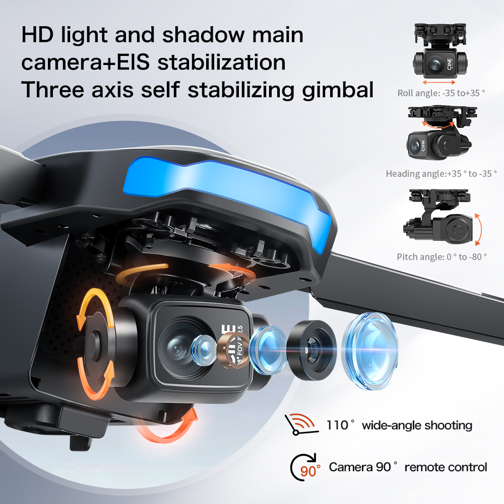 Nouveau drone S-X1 MAX GPS 8K  - Rc Helicopter Charger avis et prix