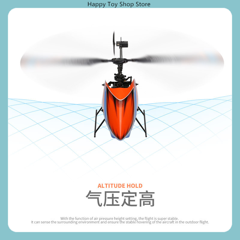 Hélicoptère RC WLtoys XK K127  - Rc Helicopter Single Rotor avis et prix