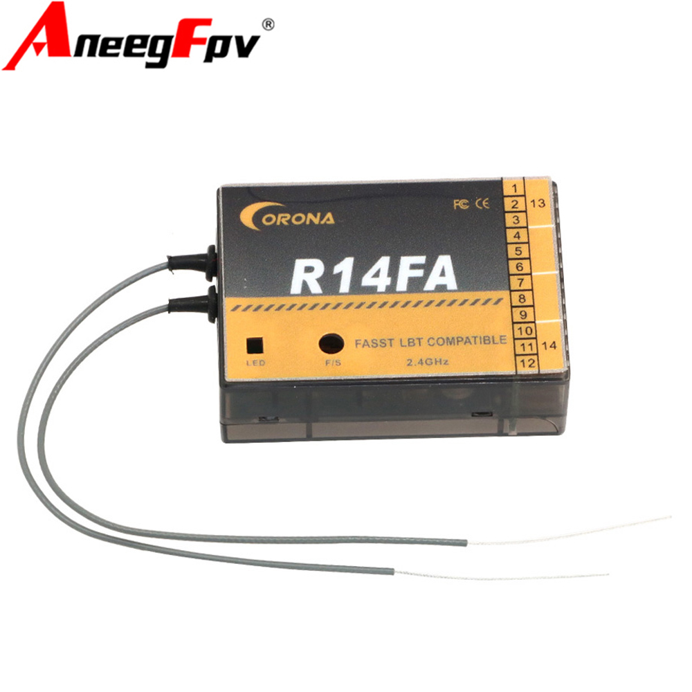 Récepteur modèle Corona R14FA  - Rc Helicopter Servo avis et prix