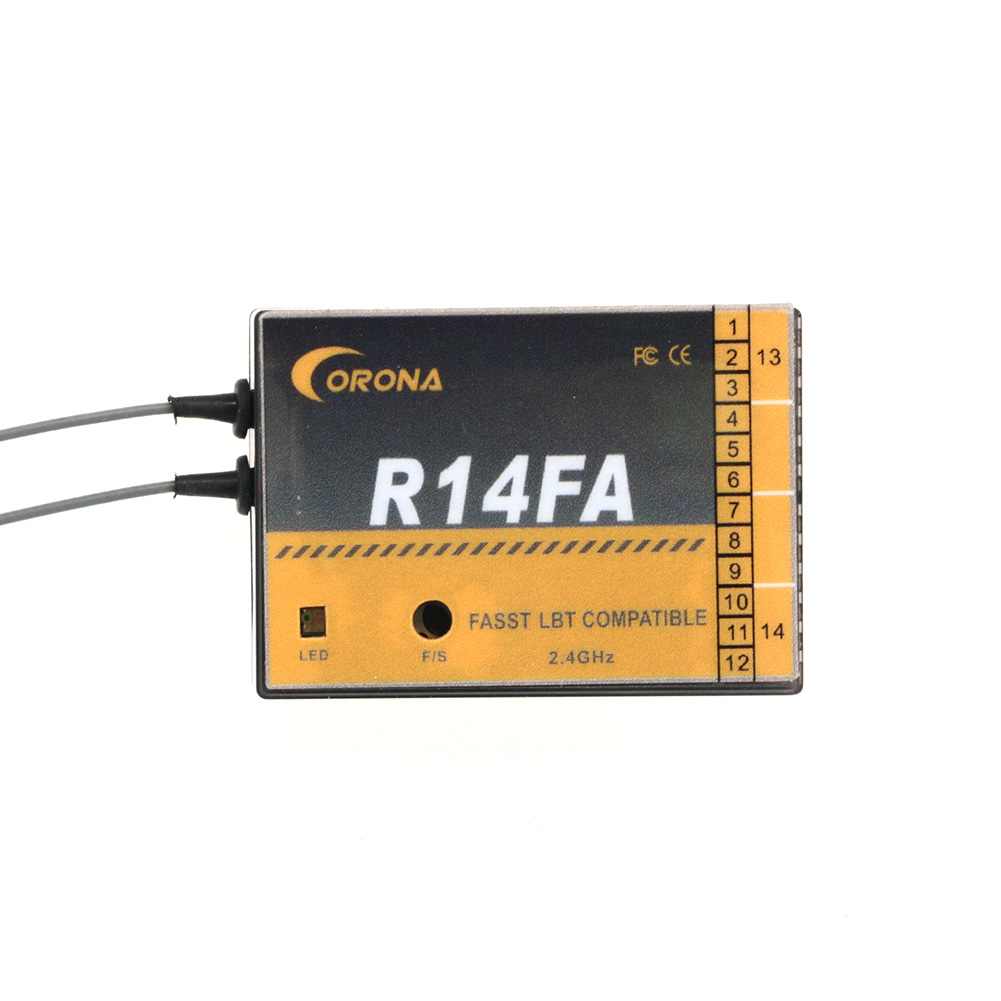 Récepteur modèle Corona R14FA  - Rc Helicopter Servo avis et prix